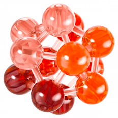 QiYi KML Space Sphere Puzzle Transparent Red - Difficulty Level 1