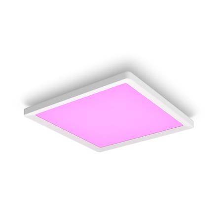 Signify Tento hue wca slim ceiling sq m white.