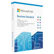 Microsoft 365 Business Standard (ett års abonnemang)