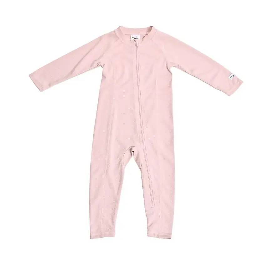 MINI DREAMS Solskyddsdräkt Hel Mesh UV 50+ Rosa 74/80