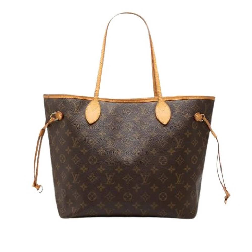 Louis Vuitton Vintage Pre-owned Neverfull MM - Vintage - Dame - Brun - ONE SIZE - Læder