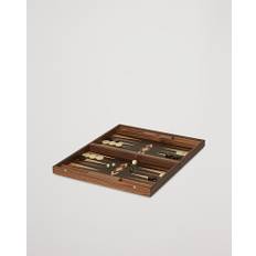 Manopoulos Walnut Natural Tree Large Backgammon