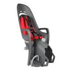 Hamax Zenith Relax inkl Carrier Adapter, Grey/Red, Cykelbarnstol