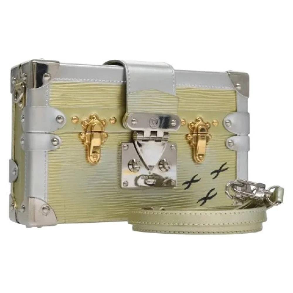 Louis Vuitton Vintage Pre-owned Epi Læder Crossbody Skuldertaske - Vintage - Dame - Grøn - ONE SIZE - Uld