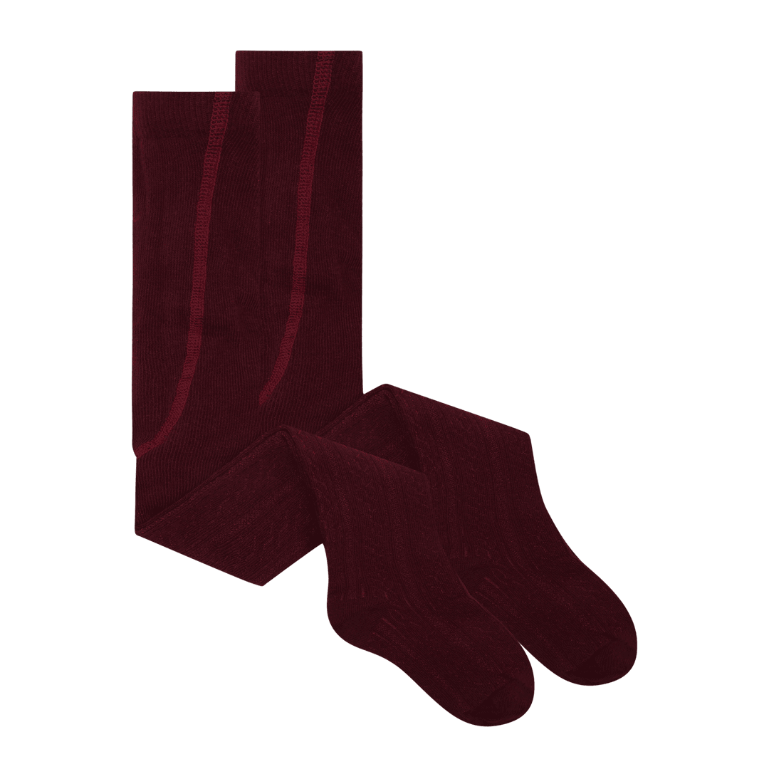 EnFant 2-pak Strømper Burgundy Burgundy-128/134 cm Rød 128/134 cm