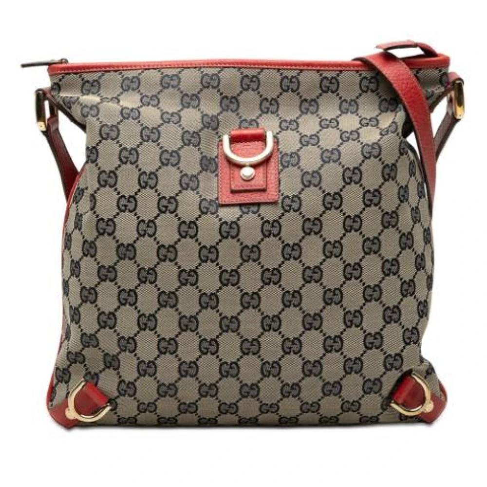 Gucci Vintage Pre-owned Abbey Skuldertaske - Vintage - Dame - Brun - ONE SIZE - Uld