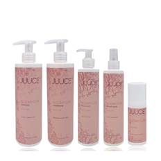 JUUCE - Totally Bloomy Curl - Shampoo + Conditioner + Krøllecreme + Saltvandsspray + Olie