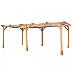 Pergola trä | 6x3,2m | Furu