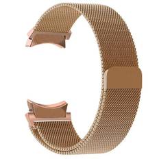 20mm rem til Samsung Galaxy Watch 6/5/4/Classic 47mm 43mm 40mm 44mm Milanese Loop Armbånd correa Galaxy Watch 5 pro 45mm rem Rose gold