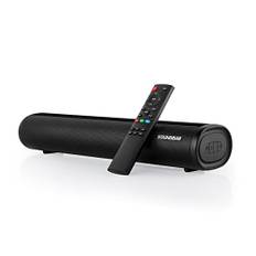 TKMARS Soundbar Für TV Geräte Mini Soundbar TV mit 2.0-KanäLen, 5.0-Lautsprechern, 3 Equalizer-Modi, Kabelloser 30-W-Bluetooth-Soundbar Für Optischen/Auxionalen/USB-Anschluss/Bluetooth/AUX/HDIM