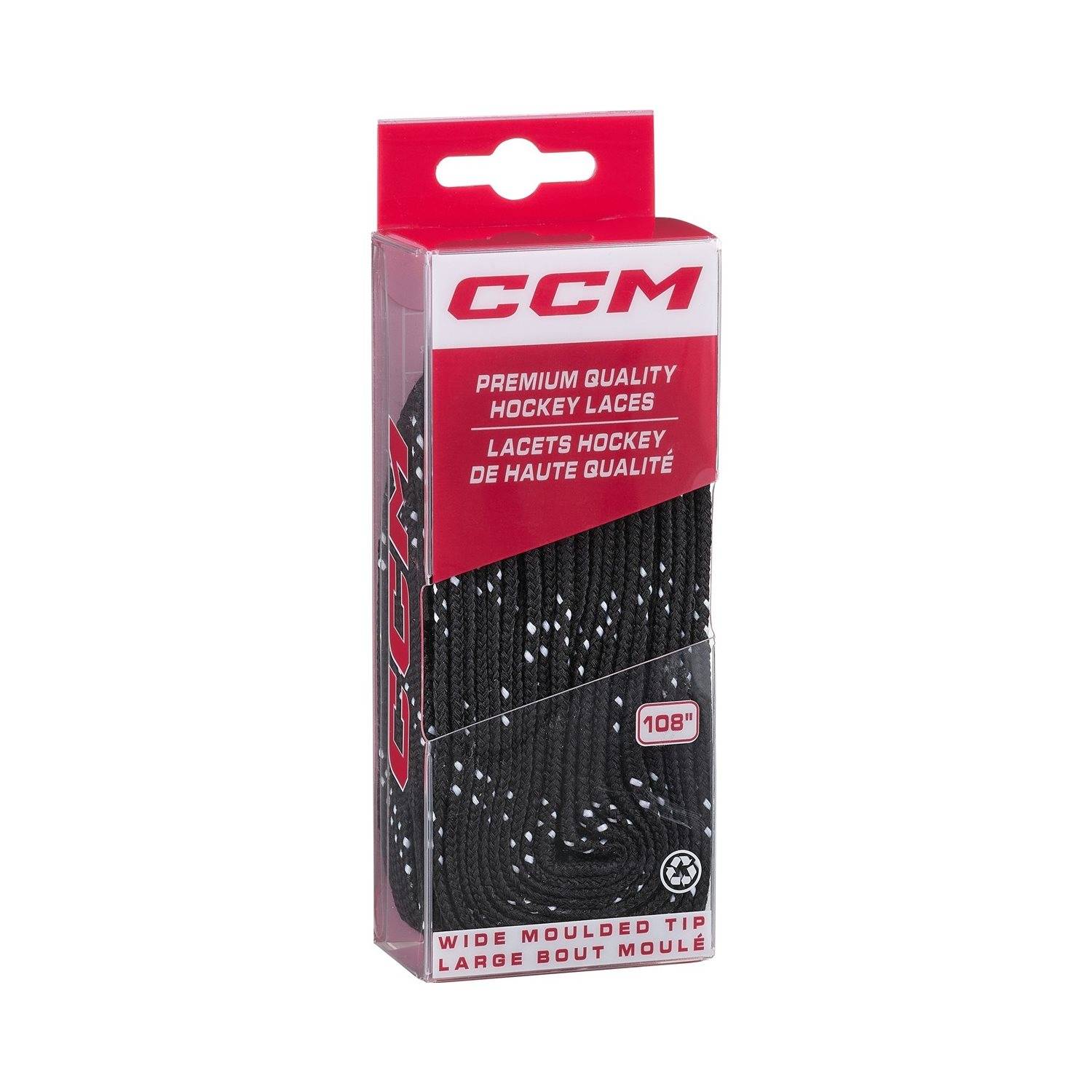 CCM Skridskosnören Ovaxade Black