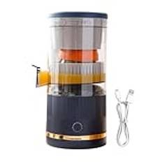 Apelsinjuicer, elektrisk citrusjuicer, juicepress, automatisk apelsinjuicer, usb citrusjuicer, uppladdningsbar och bärbar design Kraftfull 7,4v motor för apelsin, citron, grapefrukt