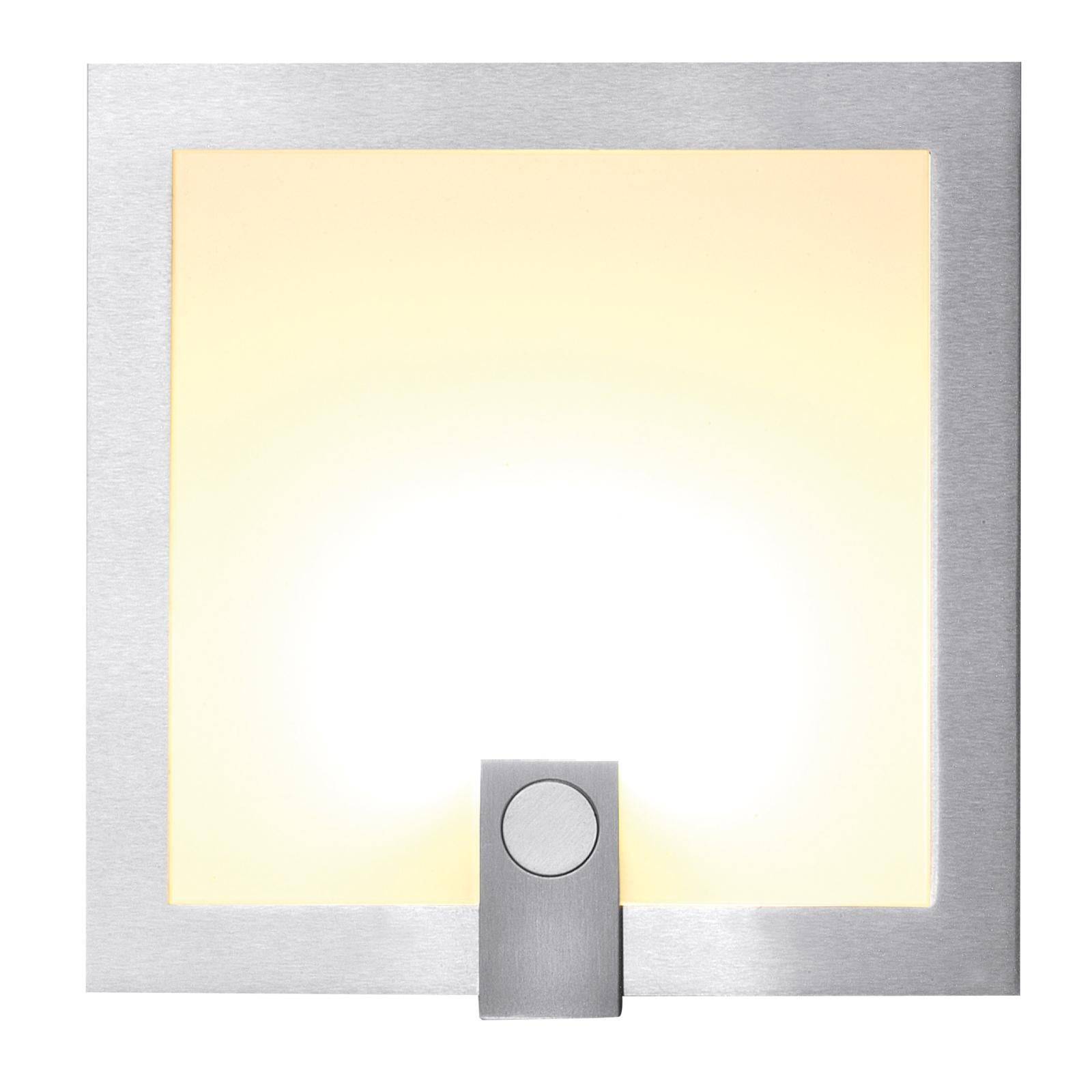 Mezzo Grande 20 væglampe PSM Lighting - Uden plasterkit / Hvidt opal glas