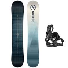 Nidecker Snowboard Set Play 149 + Nexus Black M