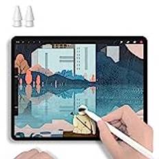 QYiD Skriv som pappersskydd för iPad Air 3 (2019)/iPad Pro 10.5(2017), Matowa folia TPU do pisania i rysowania jak na paperze, kompatybilna z Apple Pencil & Face ID