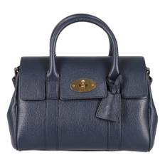 Mulberry, Taske, Dame, Blå, ONE SIZE, Uld, Natthimmel Lille Bayswater Satchel