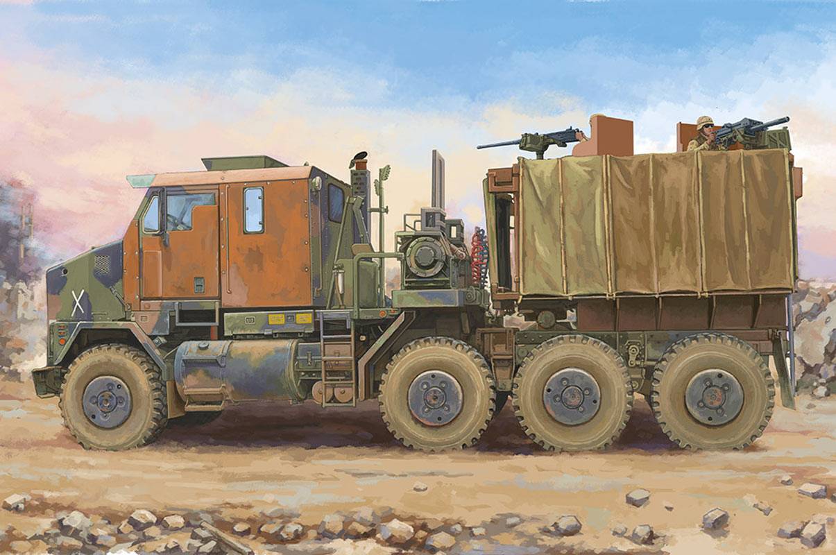 Hobby Boss M1070 Gun Truck 1:35 modellastbil