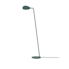 Muuto - Leaf Gulvlampe - Gulvlampe - Mørk Grøn - 22 X 118 cm