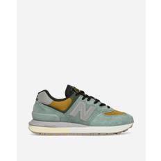 Stone Island 574 Legacy Sneakers Light Green / Mustard Gold - Grey - 5.5