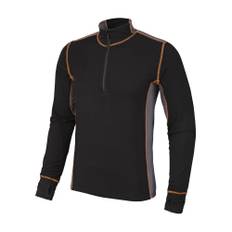 Underställströja Bambu Herr, Svart, 4XL (4XL)