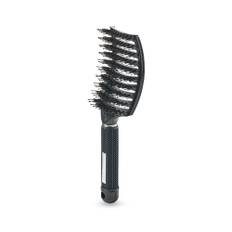 Curved Paddle Brush - Hårbørste med vildsvinehår