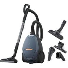 Electrolux Dammsugare Pure D8.2 PD82-8DB, Den tystaste dammsugaren i Sverige på bara 57 dB, Automatisk reglering mellan golv och matta, 55% Återvunnen plast, SmartMode teknik, Denim Blue