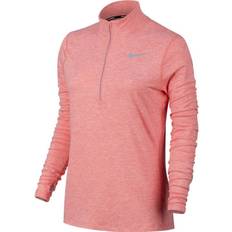 Nike - Element Half Zip - Dame  - M  - Pink