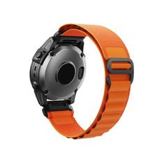 Nylon Alpine Urrem til Garmin 26 mm. Quickfit-Orange