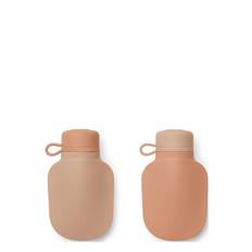 Liewood Silvia Smoothie Bottle 2-Pack Rosa