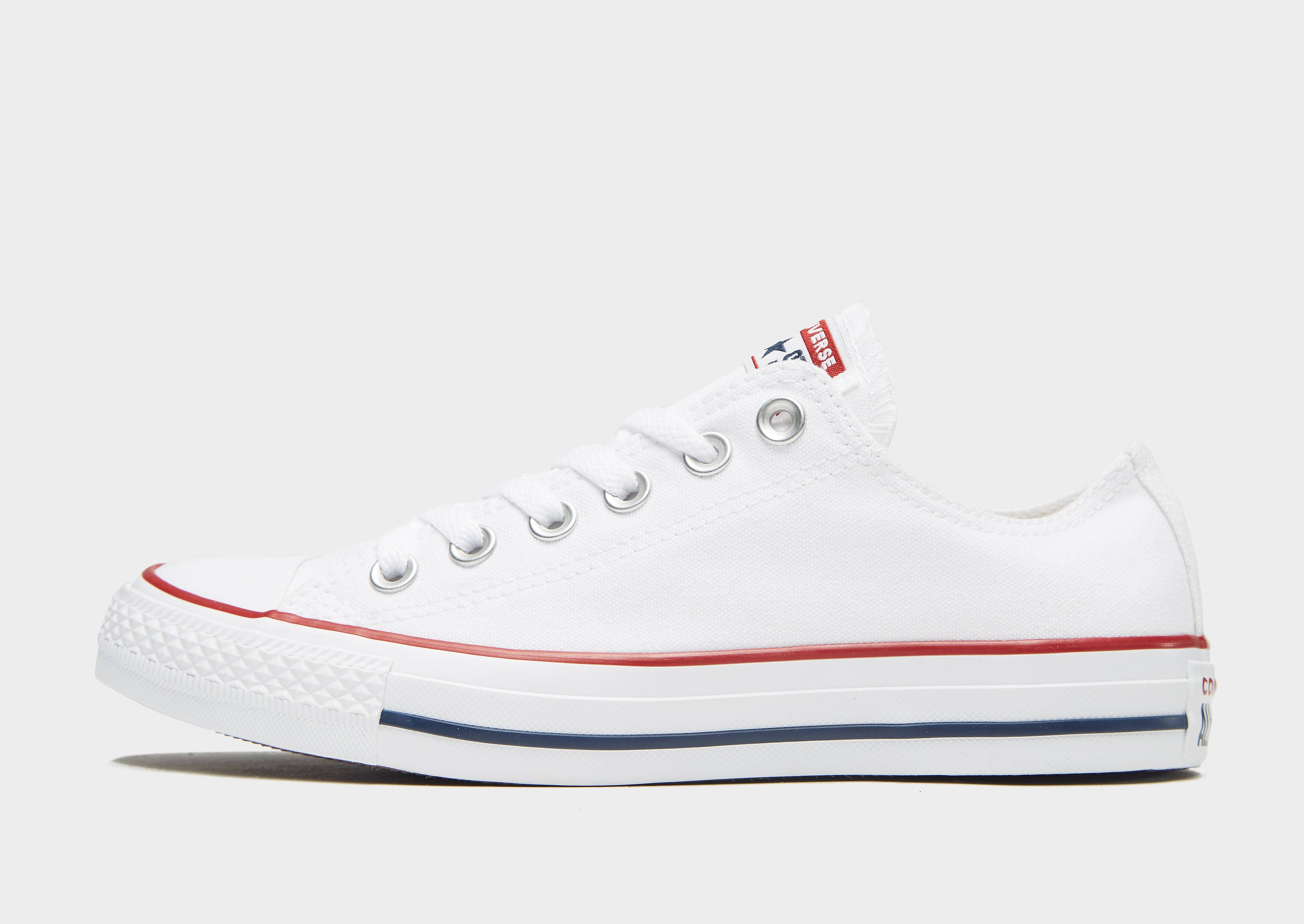 Converse All Star Ox Dame, Hvid