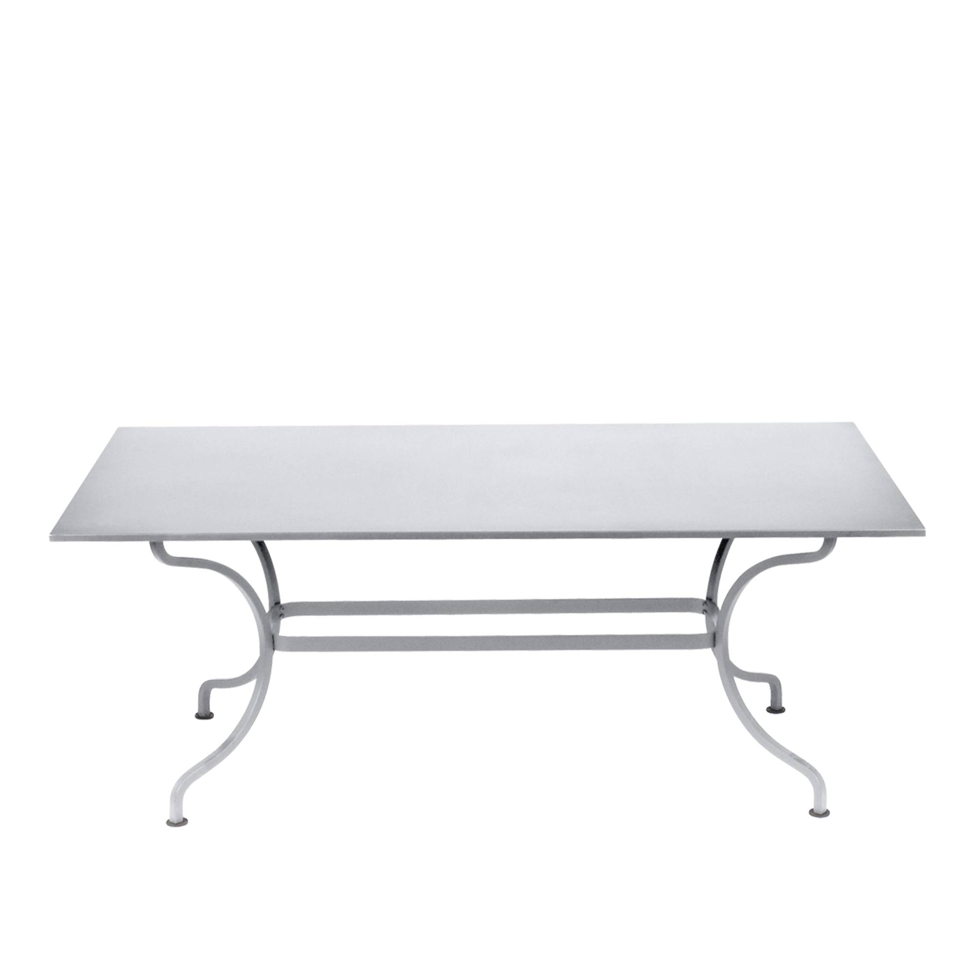 Fermob - Romane Table 180 x 100 cm, Cotton White - Udendørs spiseborde - Hvid - Metal