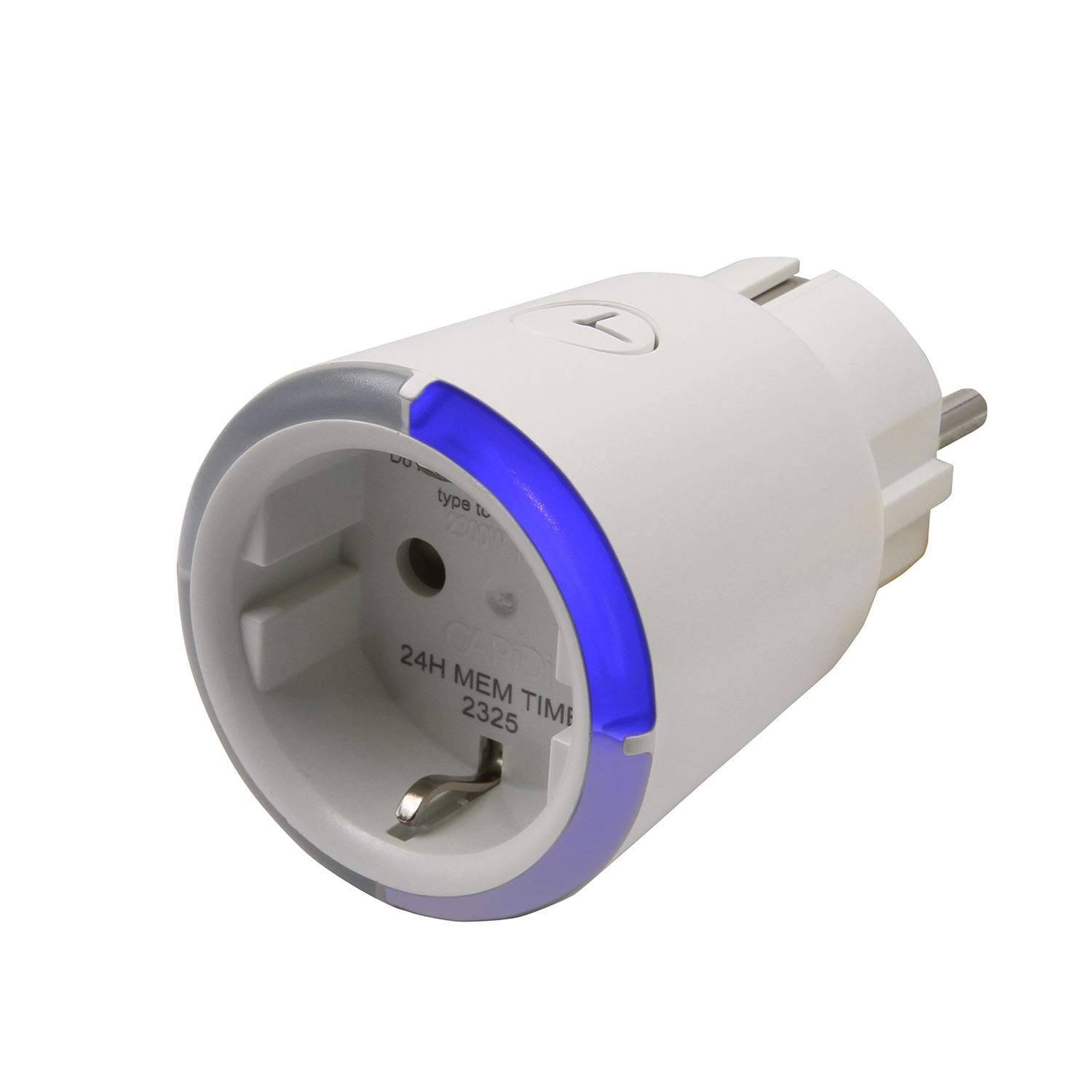 CAPIDI Säkerhetstimer 1-10 timmar Memory White