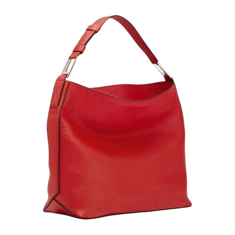 Lancel Bucket Tote - Tasker - Dame - Rød - ONE SIZE - Uld