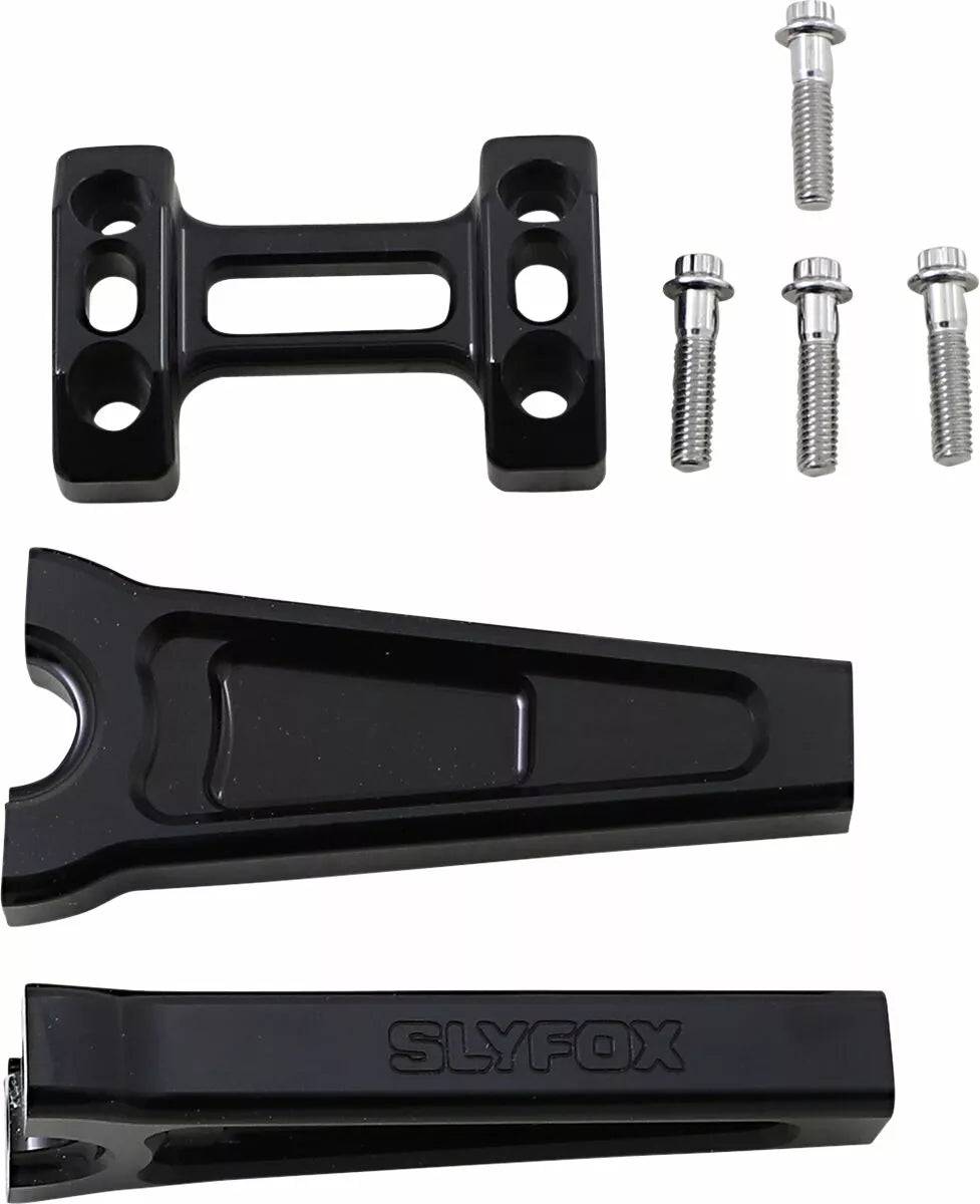 Slyfox Riser Straight 6x1 Blk TM-Sly4.