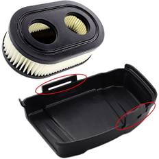 Luftfilterdæksel med luftfilter til Briggs & Stratton 650EXI 675EXI 675IS plæneklipper erstatter 594575, 798452 (2 typer af dæksler til denne model, den har 2