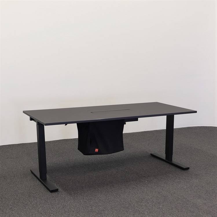 Höj- & sänkbart mötesbord - 140x80 cm