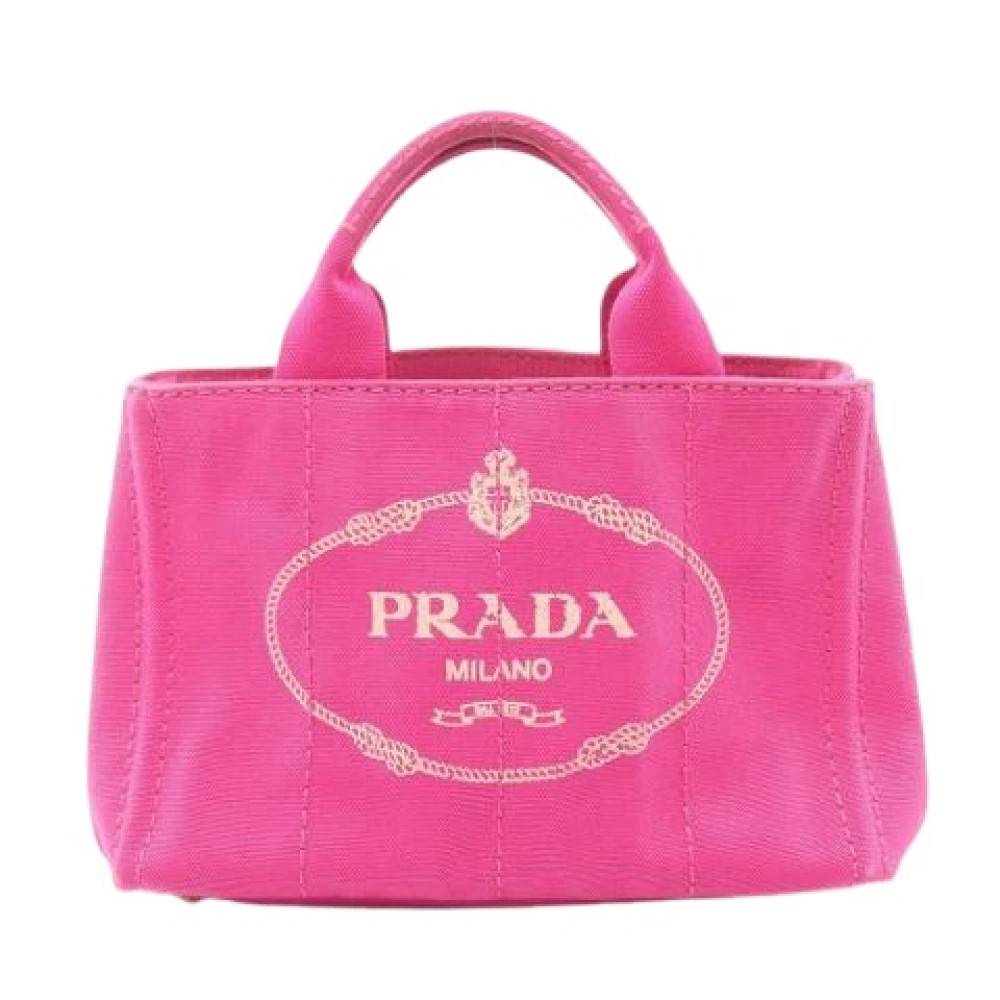 Prada Vintage Pre-owned Vintage Tote Bag - Vintage - Dame - Lyserød - ONE SIZE -