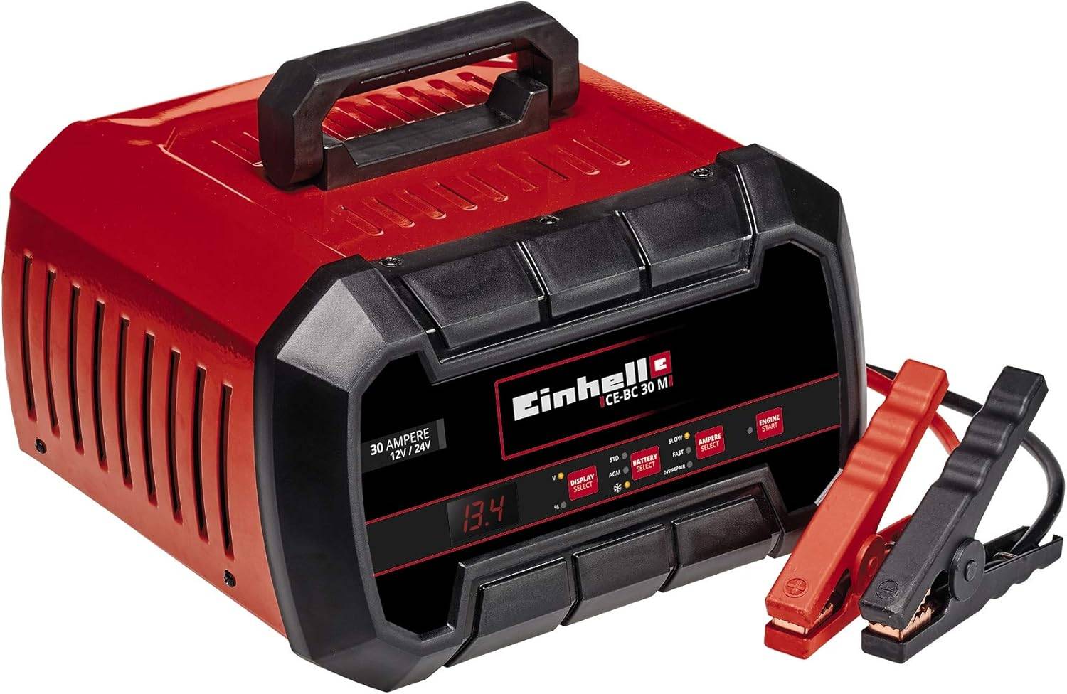Batterilader 12V/24V - Einhell CE-CB 30 M - 30 AMP.