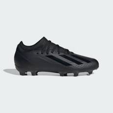 Adidas X Crazyfast.3 Firm Ground Junior - Black/Black