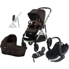 Cybex GAZELLE S Duovagn inkl. BeSafe iZi Go Modular X2 & Bas, Chocolate Brown