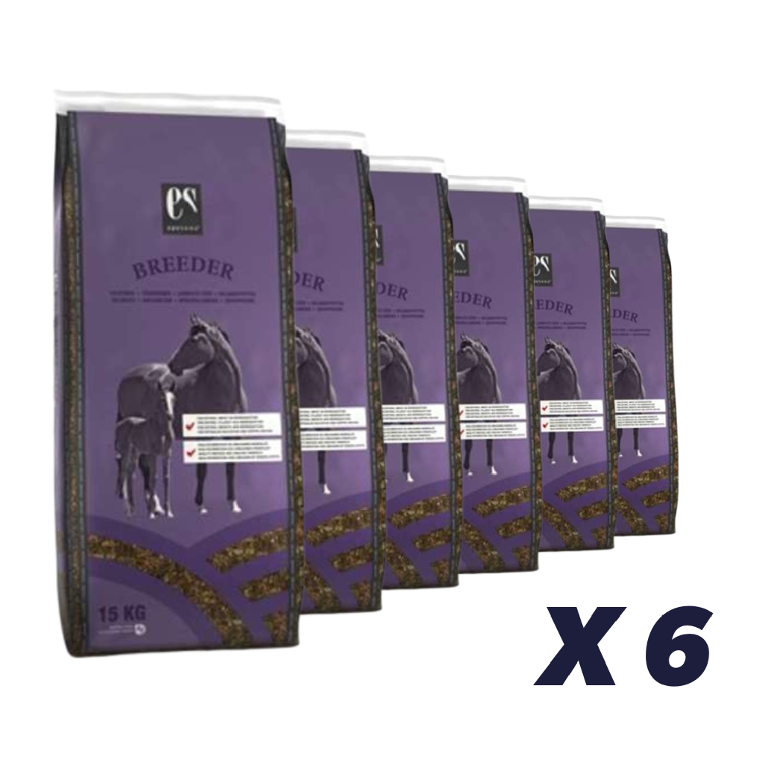 Equsana Breeder 15 kg - 6 x 15 kg