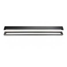 Unidrain afløb 900 mm/10 mm ramme - Børstet sort