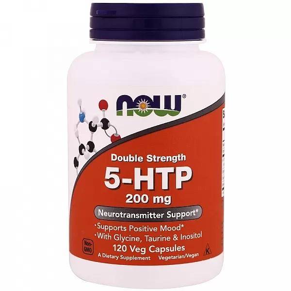 Now Foods - 5-HTP 200mg. 120 VCAPS