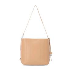 Hogan, Tasker , Dame, Beige, ONE SIZE, Uld, Stilfuld læder hobo taske