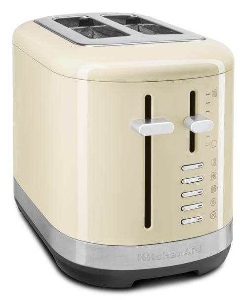 Kitchenaid 2 Slice Metal Toaster Creme Brödrost