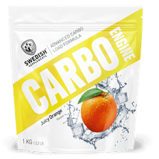 Swedish Supplements Carbo Engine Juicy Orange - 1000g. - Kulhydrater