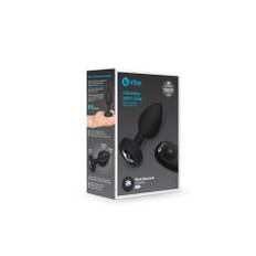 B-Vibe - Vibrating Jewel Plug M/L Black Diamond