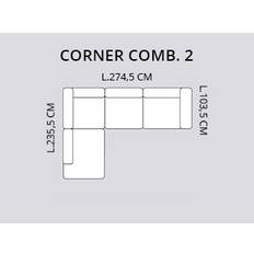 Mags Soft sofa - HAY Corner comb. 2 - Venstre Hallingdal 116