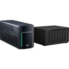 Synology Diskstation Ds1621+ 6-bay Nas & Apc Bx2200mi-gr Ups Bundle