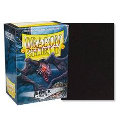 Dragon Shield Card Sleeves - Black Matte 100st (Standard)